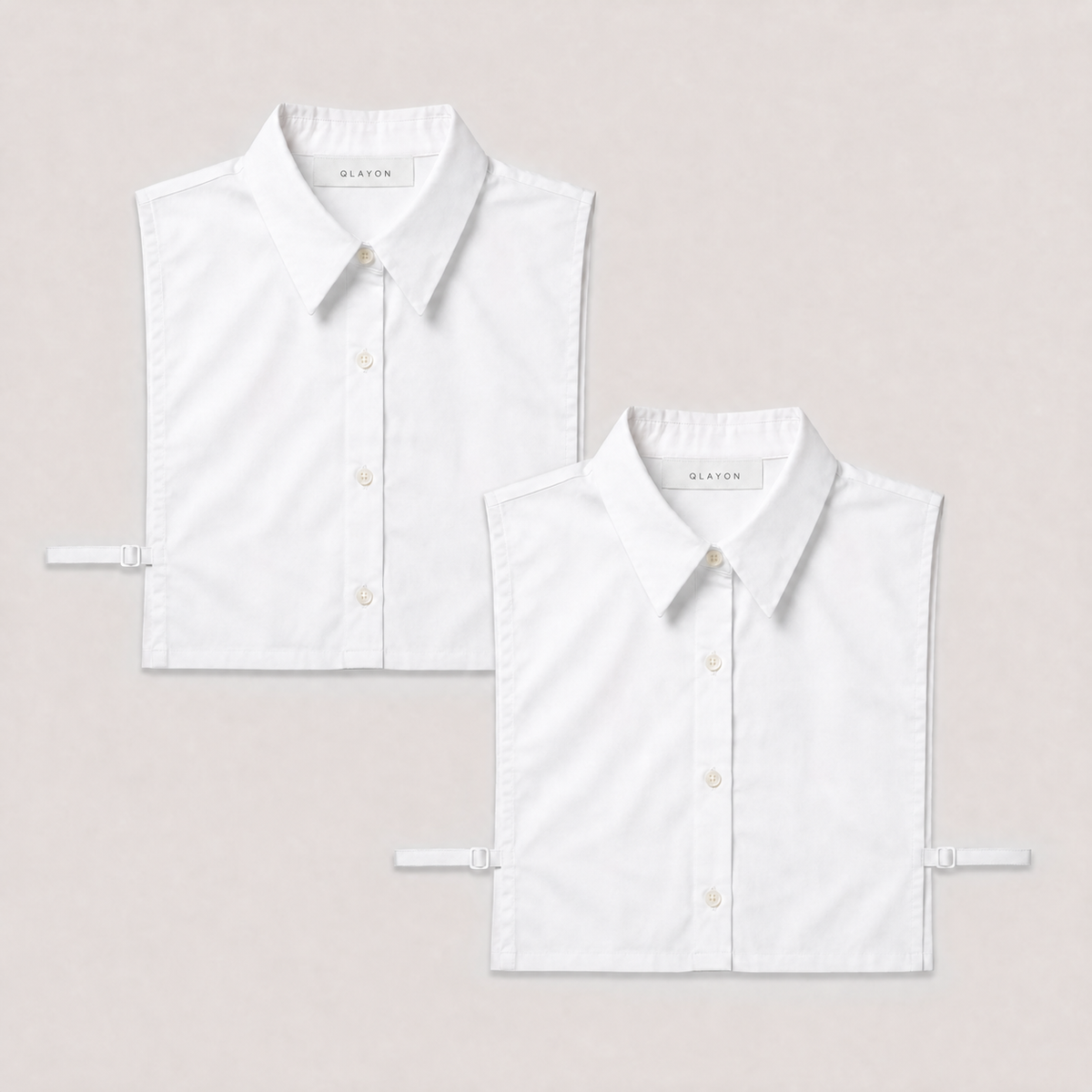 The Classic Collar - 2-Pack Snow White