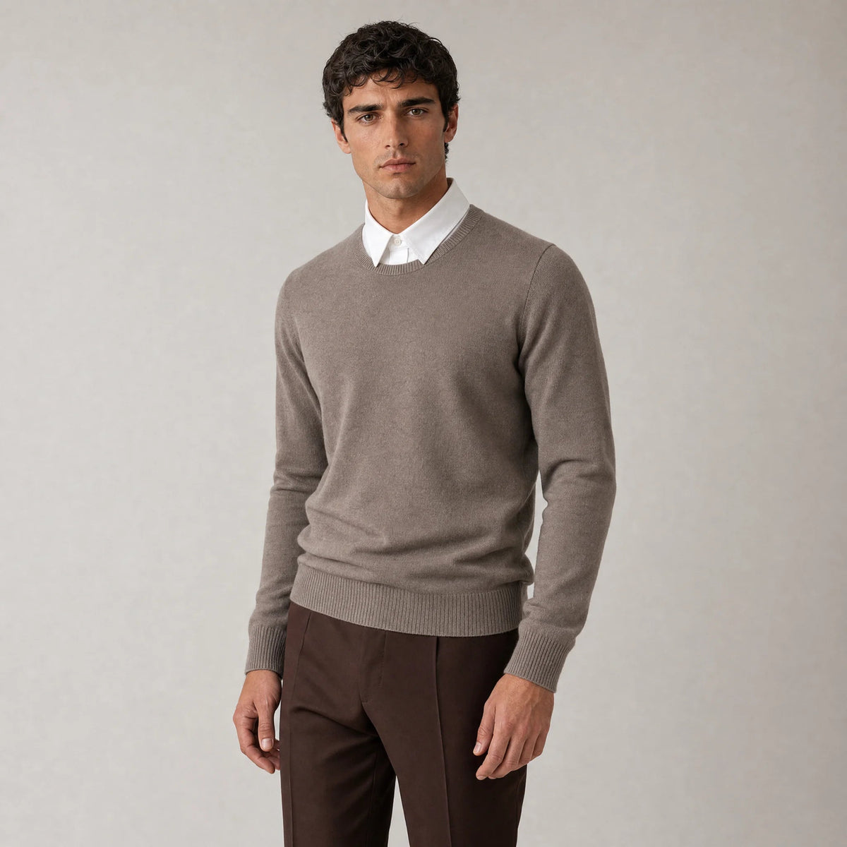 The Classic Collar — Men — Snow White — Styled look