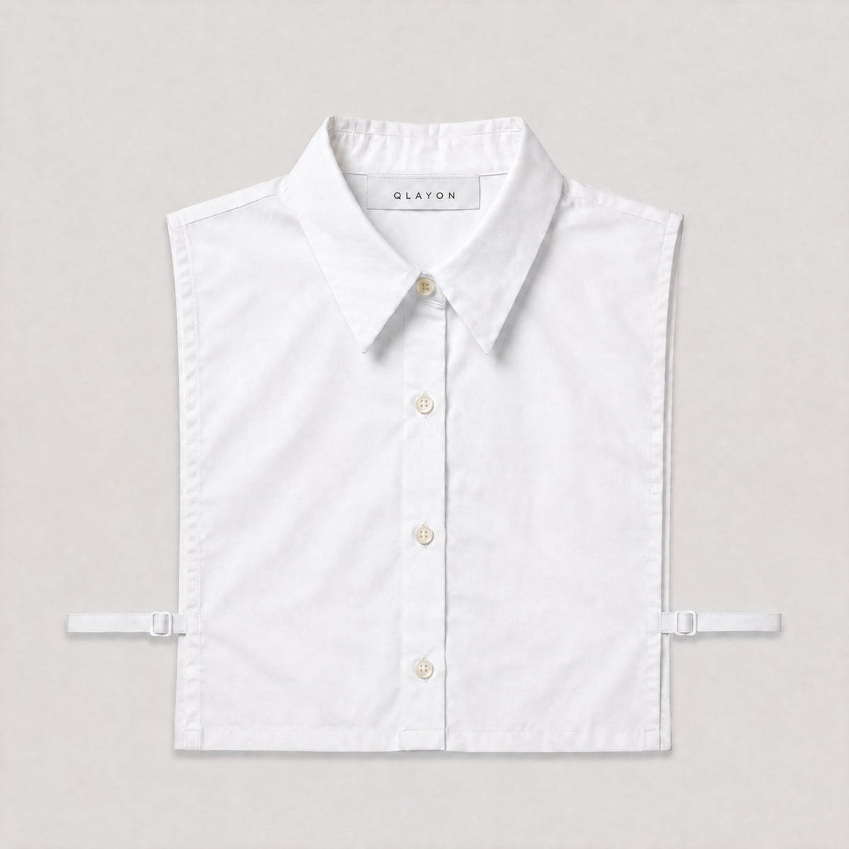 The Classic Collar — Men — Snow White — Front view