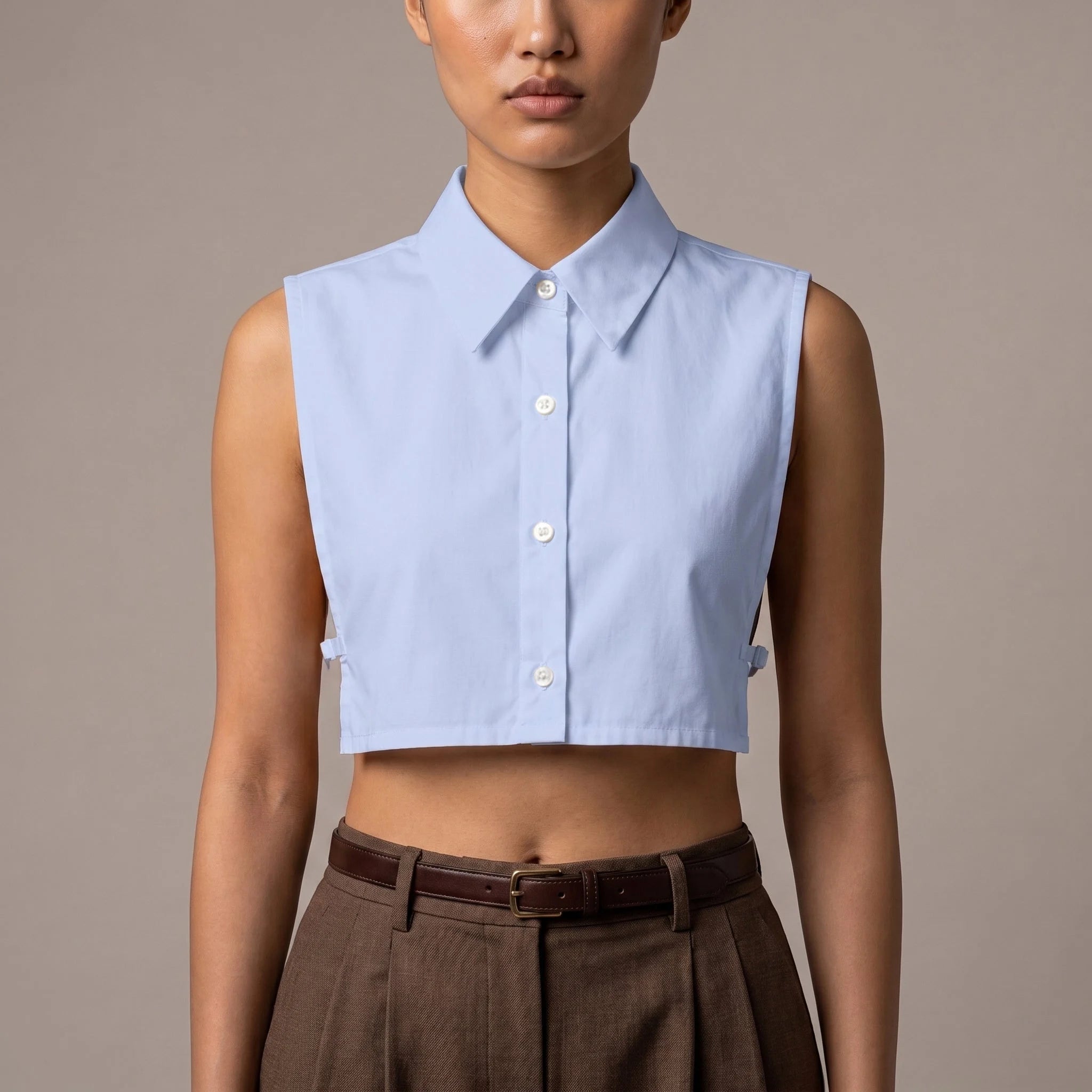 Worn without the outer layer — Soft Blue